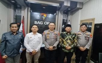 Kunjungi Polrestabes, Bawaslu Harapkan Pemilu Kondusif dan Aman.