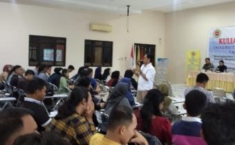 Koordiv P2H Muslim dan Staf Sekretariat Hadiri Pembukaan KKN Universitas Palembang Angkatan XXXVIII Tahun 2023/2024 (27/01/2024)