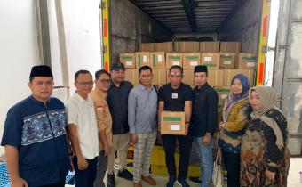 Pengawasan Distribusi Logistik Surat Suara DPRD Kota Palembang