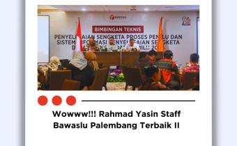 Gemilang di Palembang: Bawaslu Membara dan Berkolaborasi untuk Sukses di Pemilu 2024