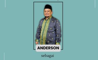 Publikasi resmi ucapan selamat kepada Anderson atas pelantikannya sebagai Kepala Sekretariat Bawaslu Provinsi Sumatera Selatan dari Bawaslu Kota Palembang.