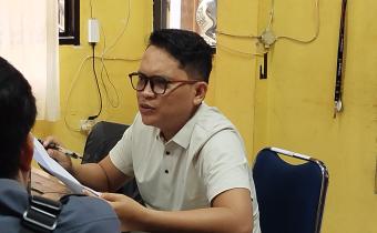 Koordinator Divisi Partisipasi Masyarakat dan Humas Bawaslu Kota Palembang, Muslim, S.Hum., M.Si