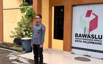 Koordinator Sekretariat Bawaslu Palembang, M. Chandra