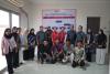 Pimpinan Bawaslu Kota Palembang bersama Pimpinan Bawaslu Provinsi Sumatera Selatan dan alumni SKPP serta P2P Kota Palembang seusai pembentukan komunitas SAWASLU. Pertemuan digelar di Kantor Bawaslu Provinsi Sumatera Selatan, Senin (12/10/2026). (Foto: Humas Bawaslu Provinsi Sumsel)